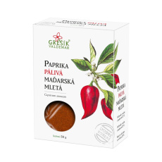 Grešík koření Paprika maďarská pálivá mletá 50g