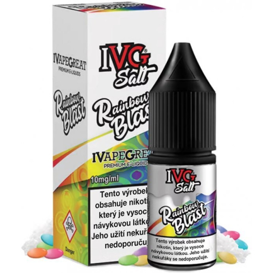 Liquid IVG SALT Rainbow Blast 10ml - 20mg