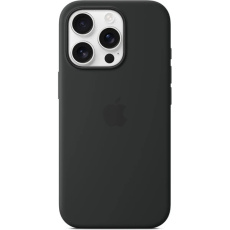 iPhone 16 Pro Max Silicone Case with MS - Black