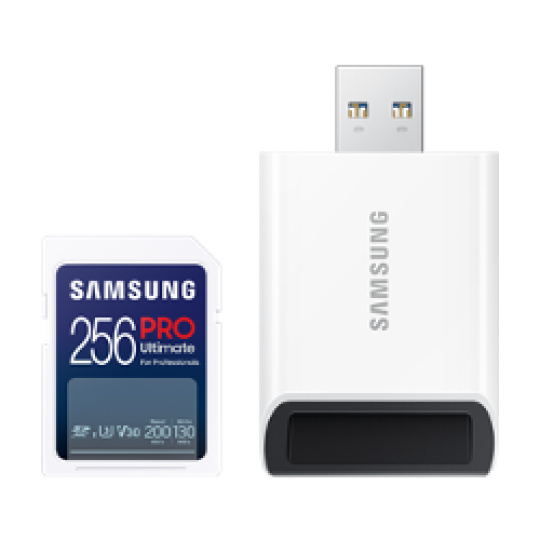 Samsung SDXC PRO ULTIMATE/SDXC/256GB/USB 2.0/Class 10/+ Adaptér