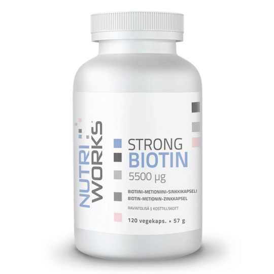 Strong Biotin 5500 µg 120 kapslí