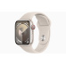 Apple Watch S9 Cell/45mm/Starlight/Sport Band/Starlight/-S/M