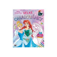 Velké omalovánky - Disney Princezny