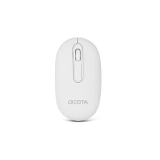 Dicota DESKTOP/Kancelářská/Optická/1 600 DPI/USB+BT/Bílá