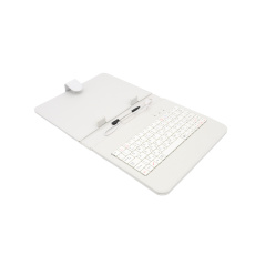 AAIREN AiTab Leather Case 2 with USB Keyboard 8'' WHITE (CZ/SK/DE/UK/US.. layout)