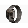 Apple Watch S10 Cell/46mm/Slate Grey/Elegant Band/Slate/-S/M