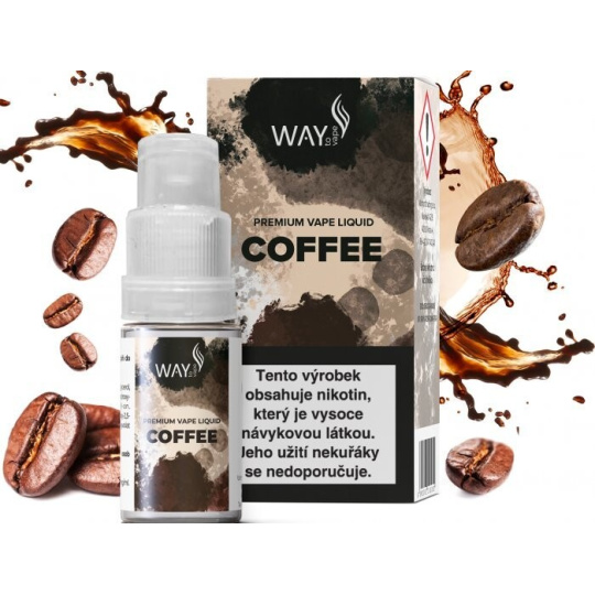 Liquid WAY to Vape Coffee 10ml-3mg