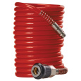 Příslušenství kompresoru Spiral air hose 4m, 6mm dia