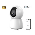 iGET HOME Camera CS4 White - WiFi 2K IP kamera, noční vidění, audio, RJ45, auto tracking