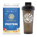 Protein Blend BIO 750g vanilka (Hrachový, konopný protein a goji) + Shaker 700 ml ZDARMA