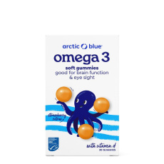 Kids Omega 3 30 gummies (250mg DHA, 70mg EPA & Vitamin D 200IU)