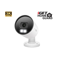 iGET HGPRO858 - CCTV 3K kamera, SMART detekce, IP66, zvuk, IR noční přísvit 40m, LED přísvit 30m