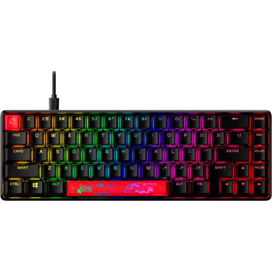 HyperX Alloy Origins 65/Drátová USB/US layout/Černá