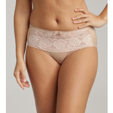 PLAYTEX FLOWER ELEGANCE MIDI BRIEF - Dámské krajkové kalhotky - tělová