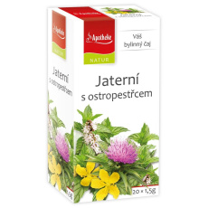 Apotheke čaj Jaterní s ostropestřcem 20x1,5g