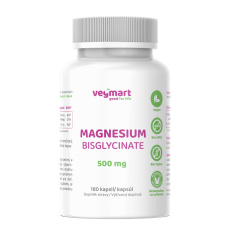 Vegmart Hořčík bisglycinát 500 mg, 180 kapslí>