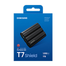 Samsung T7 Shield/1TB/SSD/Externí/2.5''/Černá/3R