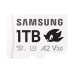 Samsung micro SDXC 1TB PRO plus Sonic + SD/micro SDXC/1TB/UHS-I U3 / Class 10/+ Adaptér/Bílá