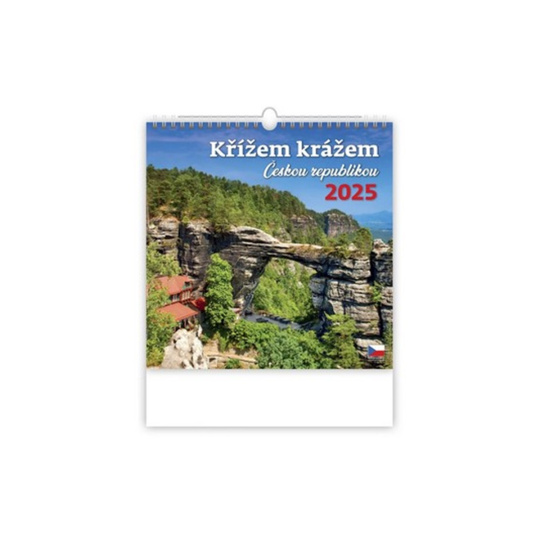 Kalendář 2025 - Křížem krážem Českou republikou