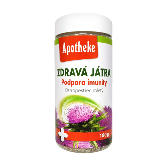 Apotheke Zdravá játra - ostropestřec mletý (drť) 180g