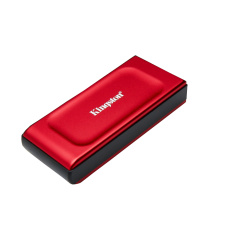 Kingston XS1000/2TB/SSD/Externí/Červená/5R