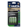 nabíječka baterií s LCD + baterie AA 2100mAh (4ks) VARTA