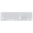 Apple Magic Keyboard Numeric Touch ID/Bezdrátová Bluetooth/US layout/Bílá