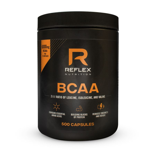 BCAA 500 kapslí Reflex