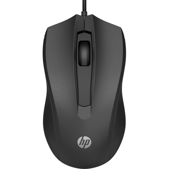 HP 100/Kancelářská/Optická/1 600 DPI/Drátová USB/Černá