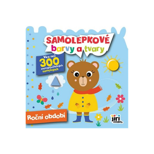 Roční období - samolepkové barvy a tvary