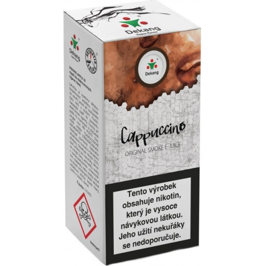 Liquid Dekang Cappuccino 10ml-3mg (Kapučíno)