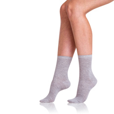 GREEN ECOSMART LADIES SOCKS - Dámské ponožky z bio bavlny - šedá