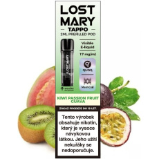 LOST MARY TAPPO Pods cartridge 1Pack Kiwi Passion Fruit Guava 17mg