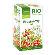 Apotheke BIO čaj Brusinkový 20x1,8g