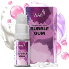 Liquid WAY to Vape Bubble Gum 10ml-0mg