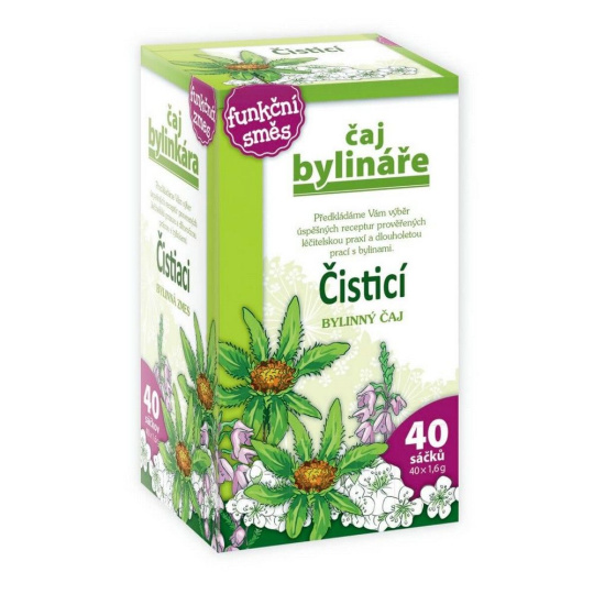 Bylinář čaj Čistící 40x1,6g