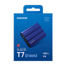 Samsung T7 Shield/1TB/SSD/Externí/2.5''/Modrá/3R