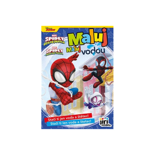 Spidey - Úžasní přátelé - Maluj vodou A5