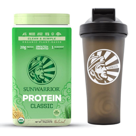 Protein Classic BIO 750g natural + Shaker 700 ml ZDARMA