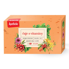 Apotheke dárková kolekce soubal 3x20x1,5g Čaje s vitamíny