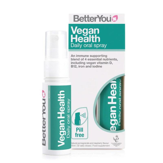 Vegan Health - D3, B12, železo a jód ve spreji 25ml>