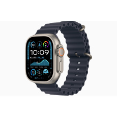 Apple Watch Ultra 2/49mm/Natural/Sport Band/Navy Ocean