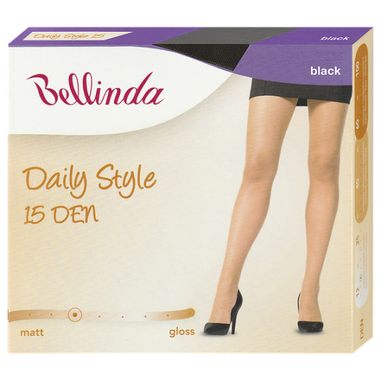 DAILY TIGHTS 15 DEN - Dámské punčochové kalhoty - černá