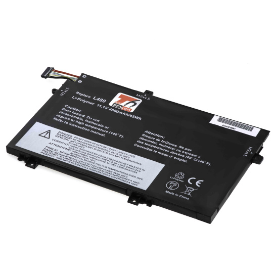 Baterie T6 Power Lenovo ThinkPad L480, L490, L580, L590, L15 Gen 1, 4050mAh, 45Wh, 3cell, Li-Pol