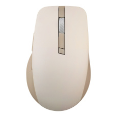 ASUS SmartO Mouse MD200 Silent Plus/Kancelářská/Optická/Pro praváky/4 200 DPI/USB+BT/Béžová