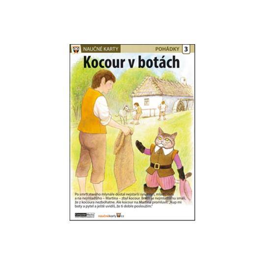 Naučné karty Kocour v botách