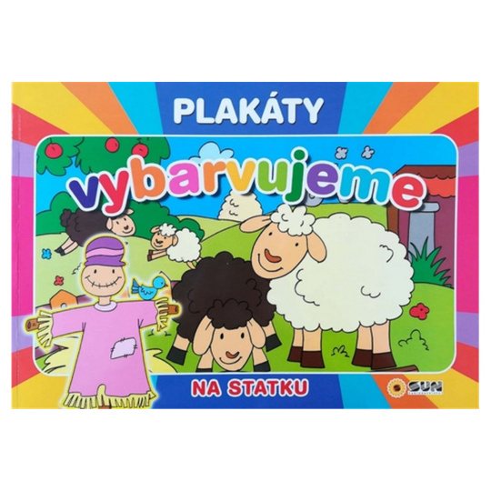 Plakáty vybarvujeme na statku