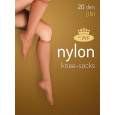 podkolenky NYLON knee-socks 20 DEN / 2 páry