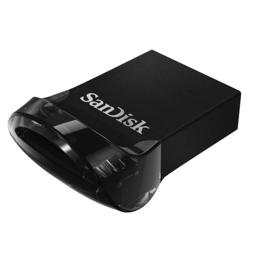 SanDisk Ultra Fit/256GB/USB 3.1/USB-A/Černá