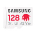 Samsung micro SDXC 128GB PRO plus Sonic + SD/micro SDXC/128GB/UHS-I U3 / Class 10/+ Adaptér/Bílá